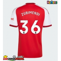 Camisa de Futebol Arsenal Martin Zubimendi #36 Equipamento Principal 2026-27 Manga Curta